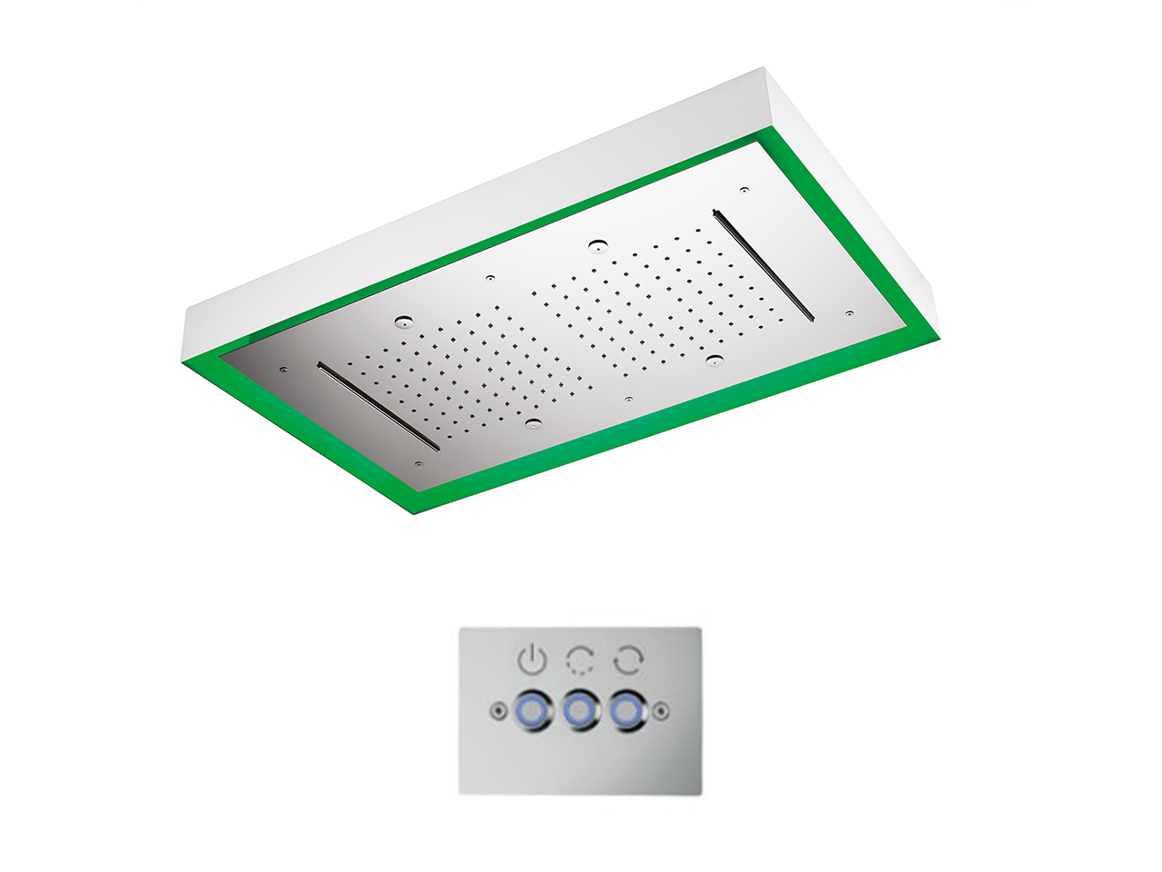 770x470 mm Chromotherapy Ceiling showerhead WELLNESS_ZS0C0185 - v1