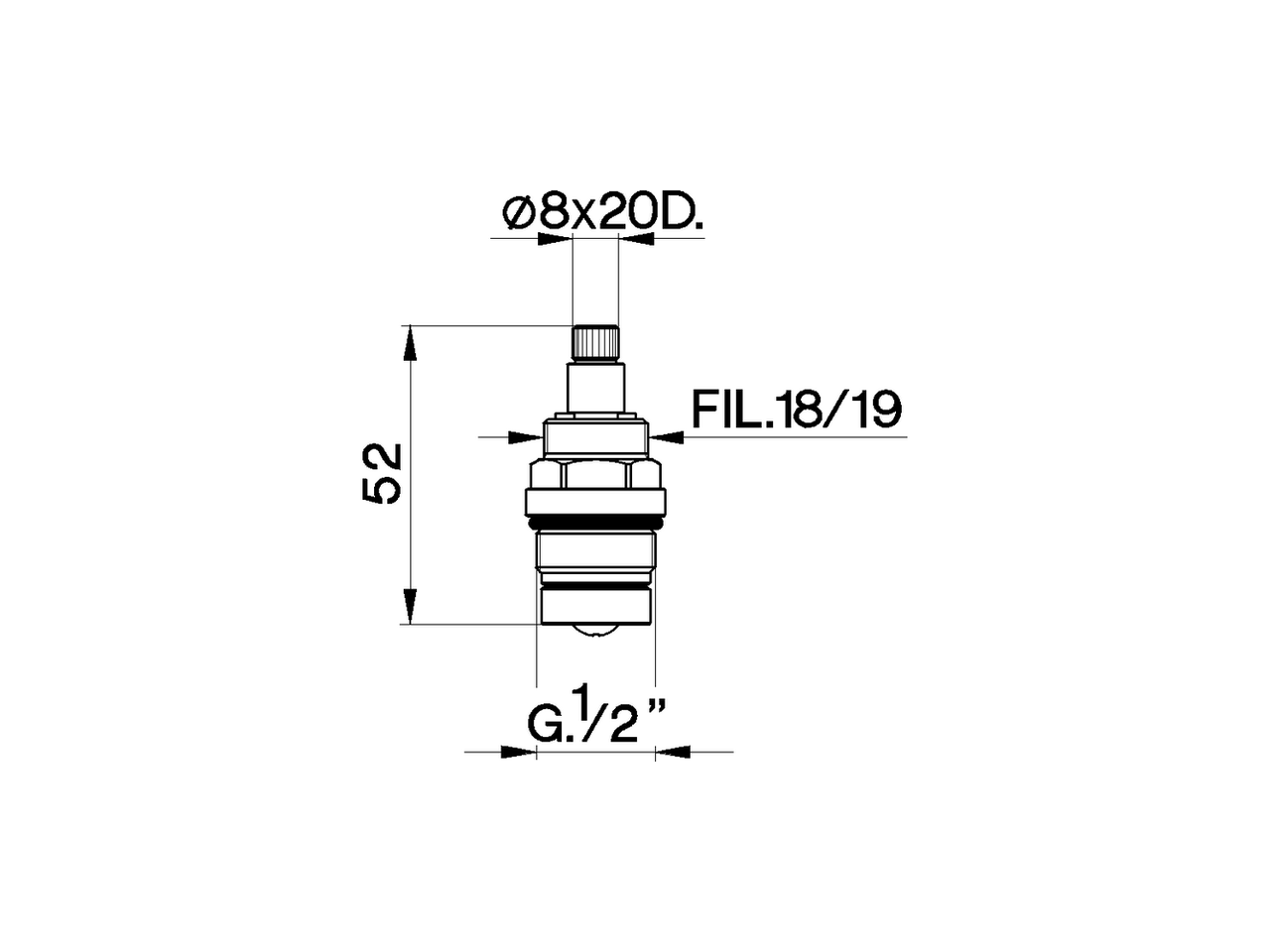 1/2 headvalve 'TR' SPARE PARTS_ZZ928690 - v1