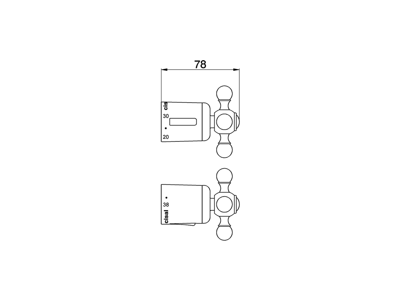 Handle 'AC' SPARE PARTS_ZZ935840 - v1