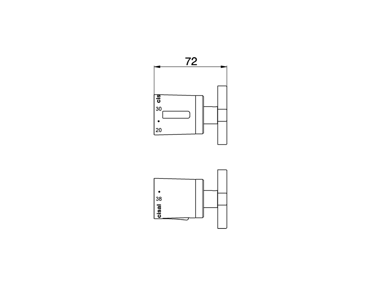Handle 'BQ' SPARE PARTS_ZZ945980 - v1