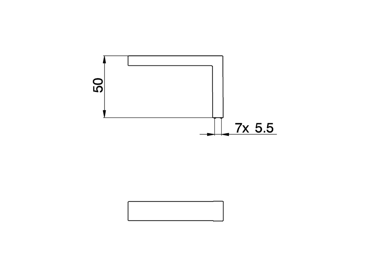 Handle 'WA' left SPARE PARTS_ZZ947060 - v1