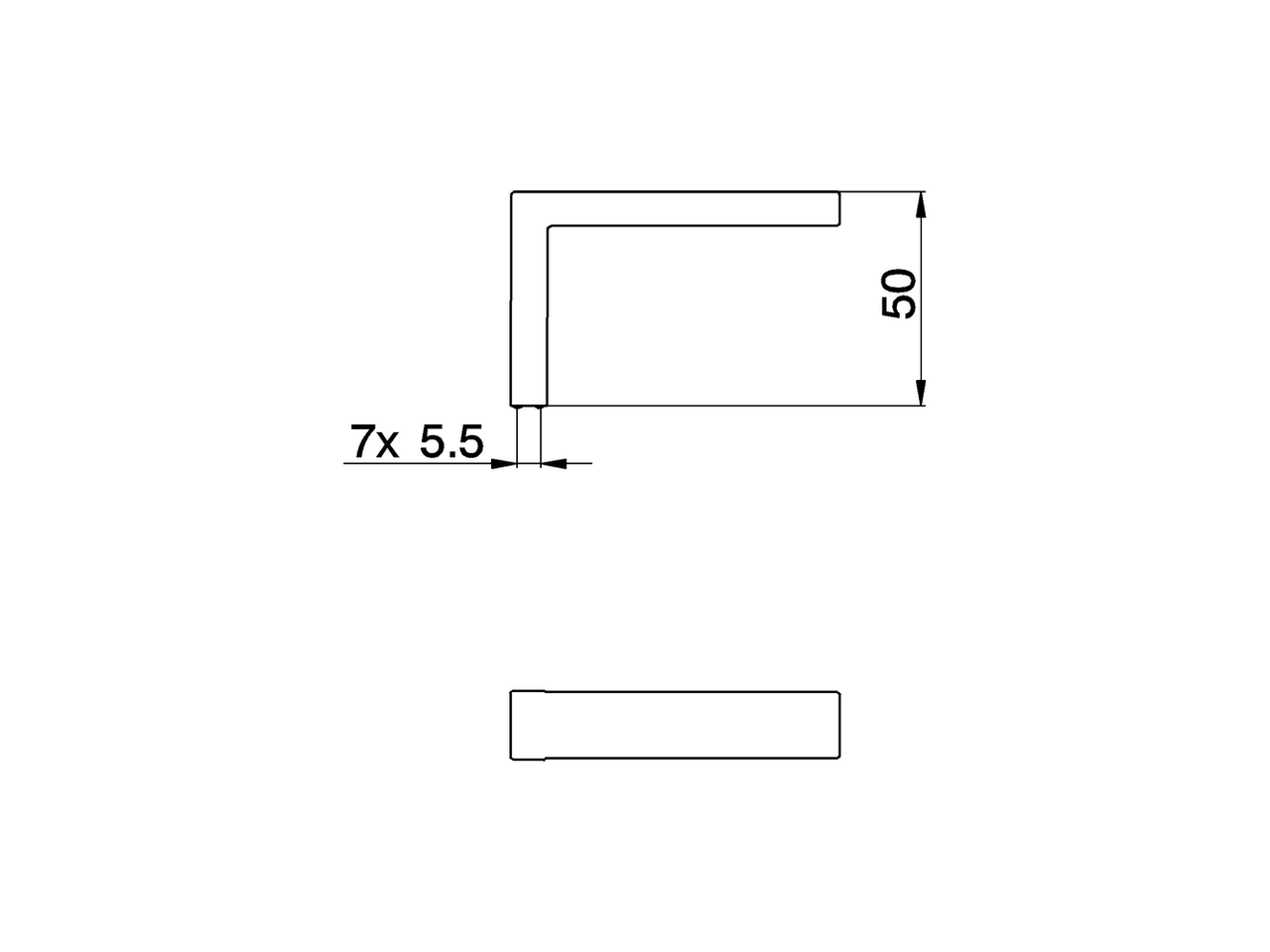 Handle 'WA' right SPARE PARTS_ZZ947100 - v1